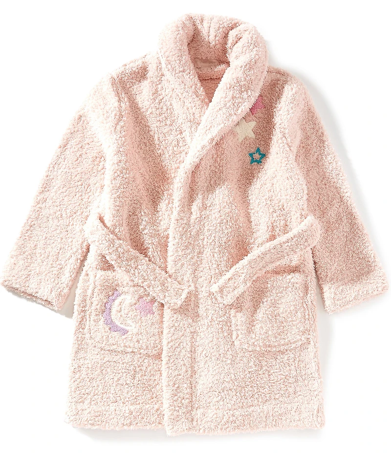 Barefoot Dreams Big Girls Cozy Chic® Youth Embroidered Star Robe