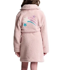 Barefoot Dreams Big Girls Cozy Chic® Youth Embroidered Star Robe