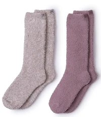 Barefoot Dreams CozyChic® 2 Pair Sock Set