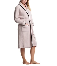 Barefoot Dreams CozyChic® Blanket Stitch Robe