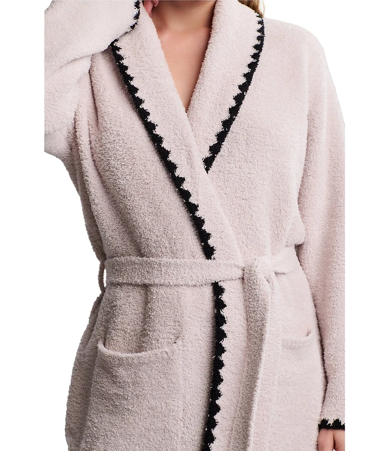 Barefoot Dreams CozyChic® Blanket Stitch Robe