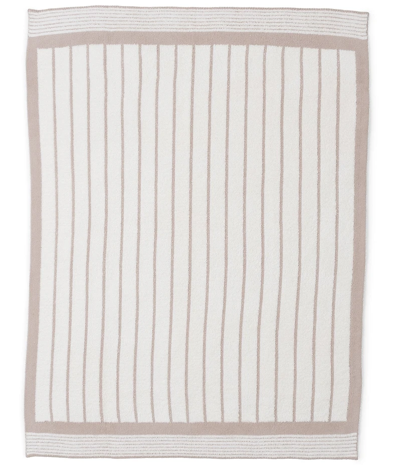 Barefoot Dreams Cozychic® Border Stripe Throw