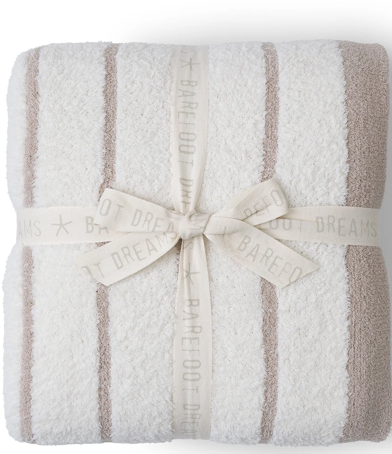 Barefoot Dreams Cozychic® Border Stripe Throw