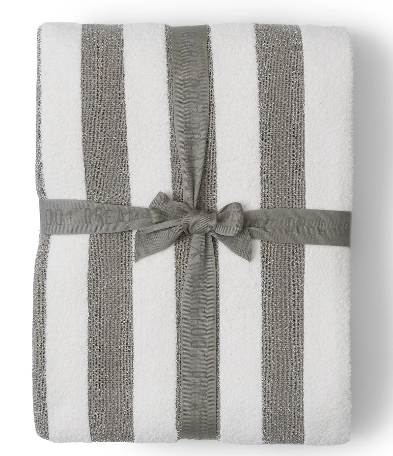 Barefoot Dreams CozyChic® Classic Stripe Pattern Throw Blanket