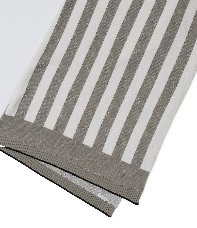 Barefoot Dreams CozyChic® Classic Stripe Pattern Throw Blanket