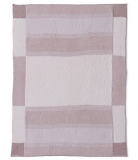 Barefoot Dreams CozyChic® Costa Block Stroller Blanket