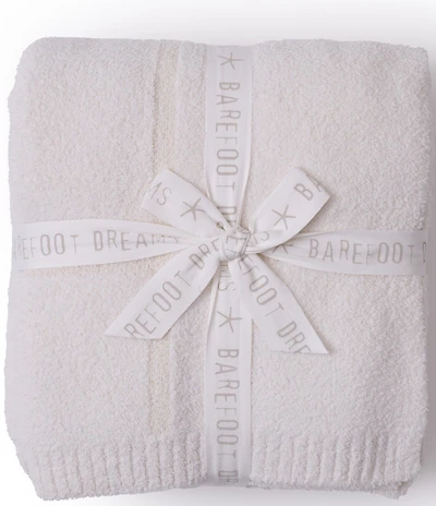 Barefoot Dreams CozyChic Cotton Tonal Plaid Throw Blanket