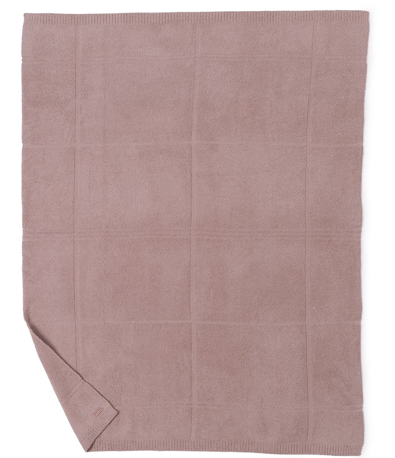 Barefoot Dreams CozyChic Cotton Tonal Plaid Throw Blanket