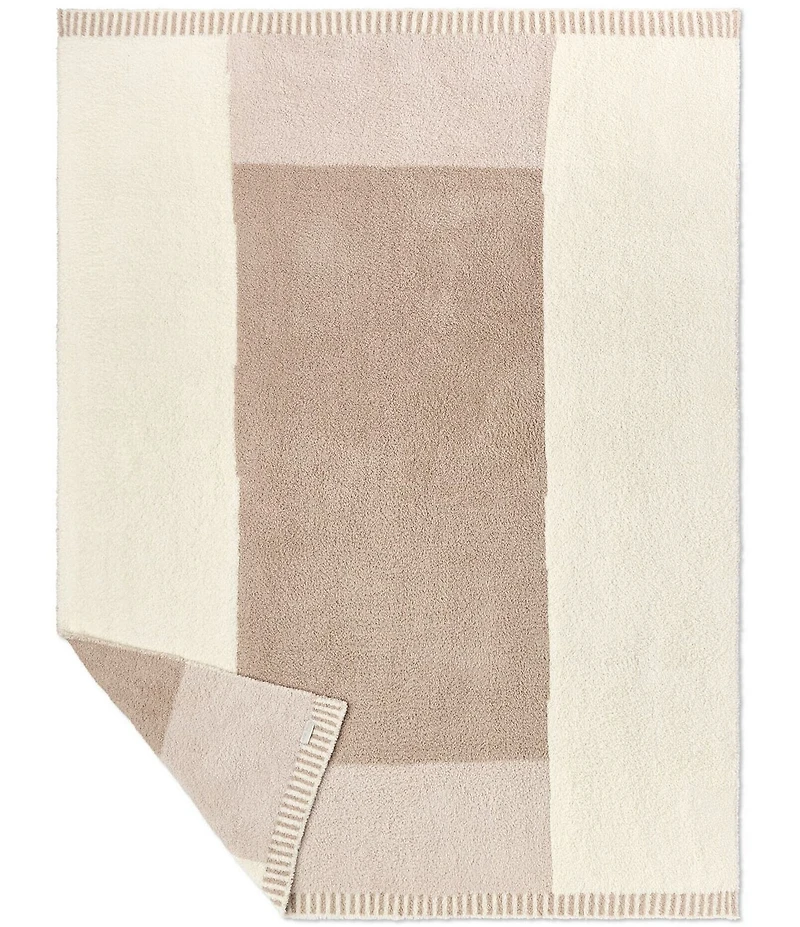 Barefoot Dreams CozyChic Cova Center Stripe Throw Blanket