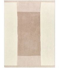 Barefoot Dreams CozyChic Cova Center Stripe Throw Blanket