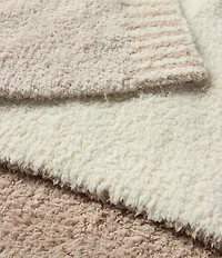 Barefoot Dreams CozyChic Cova Center Stripe Throw Blanket