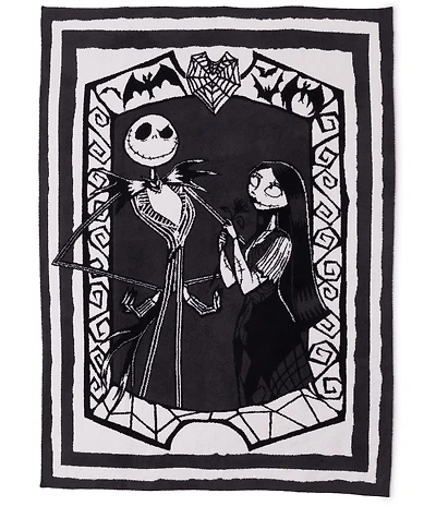 Barefoot Dreams CozyChic® Disney Jack and Sally Oversize Throw