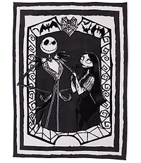Barefoot Dreams CozyChic® Disney Jack and Sally Oversize Throw