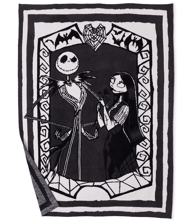 Barefoot Dreams CozyChic® Disney Jack and Sally Oversize Throw
