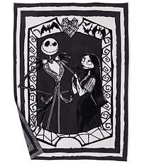 Barefoot Dreams CozyChic® Disney Jack and Sally Oversize Throw