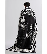 Barefoot Dreams CozyChic® Disney Jack and Sally Oversize Throw
