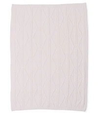 Barefoot Dreams CozyChic Fisherman Cable Throw Blanket