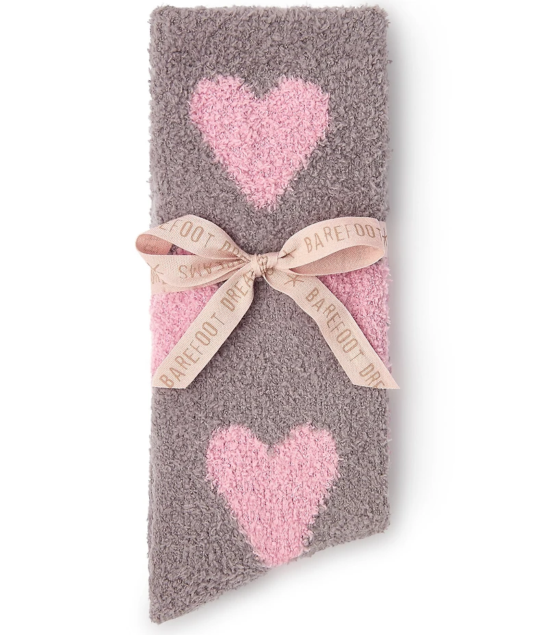 Barefoot Dreams CozyChic® Heart Print Socks