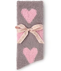 Barefoot Dreams CozyChic® Heart Print Socks