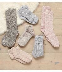 Barefoot Dreams CozyChic® Heathered Fuzzy Socks
