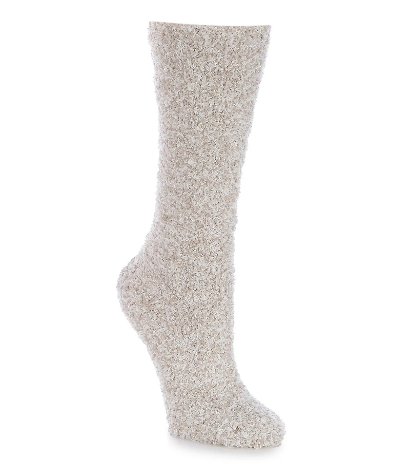 Barefoot Dreams CozyChic® Heathered Fuzzy Socks