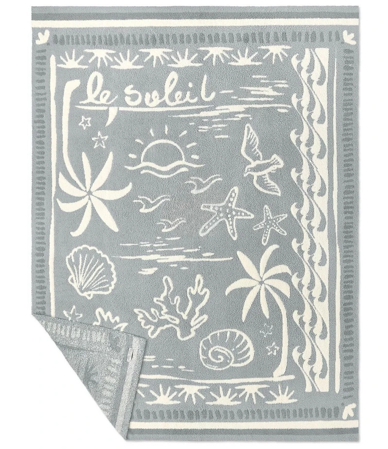 Barefoot Dreams CozyChic Le Soleil Throw Blanket