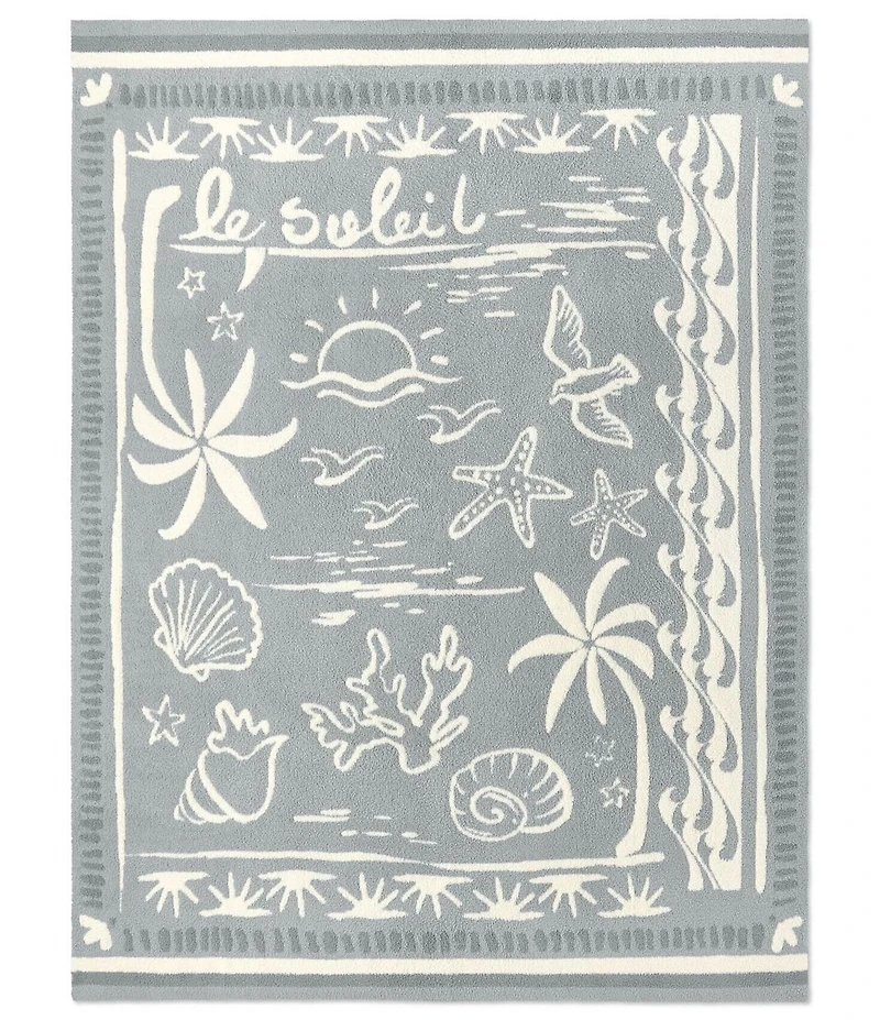 Barefoot Dreams CozyChic Le Soleil Throw Blanket