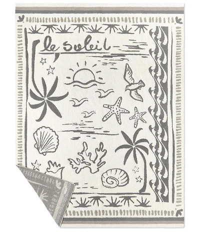 Barefoot Dreams CozyChic Le Soleil Throw Blanket