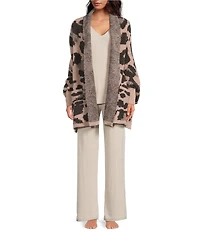 Barefoot Dreams CozyChic® Leopard Print Blanket Wrap