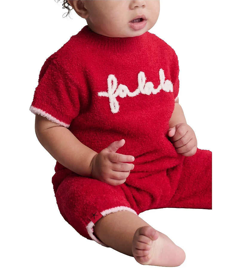 Barefoot Dreams CozyChic Lite® Baby Fa La La Onesie