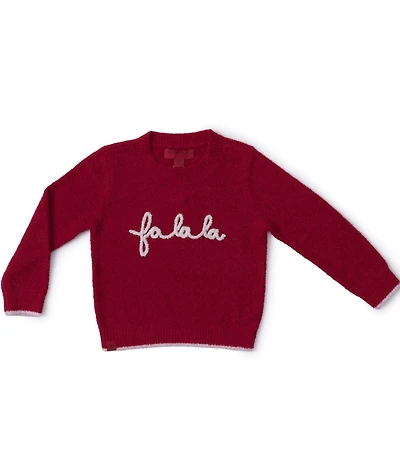 Barefoot Dreams CozyChic Lite® Little Kids Fa La La Pullover