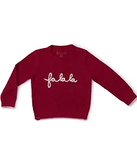 Barefoot Dreams CozyChic Lite® Little Kids Fa La La Pullover