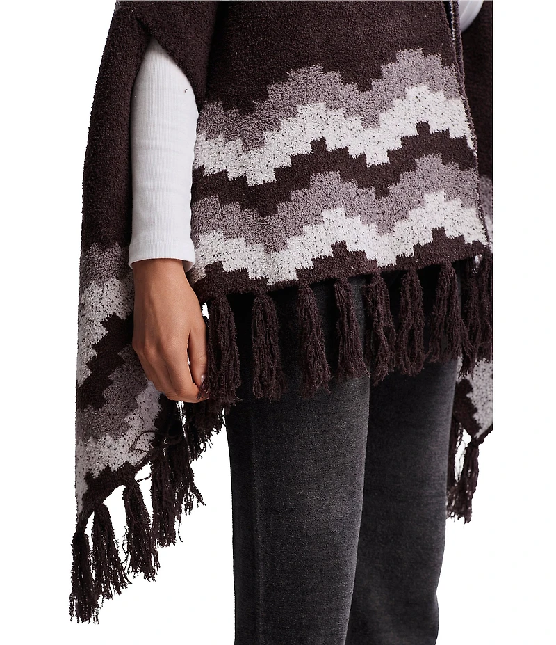 Barefoot Dreams CozyChic Mosaic Wrap