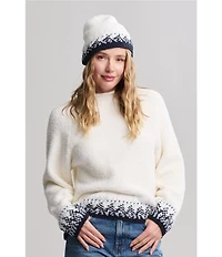 Barefoot Dreams CozyChic Raglan Confetti Pullover Top