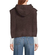 Barefoot Dreams CozyChic Ribbed Balaclava Poncho