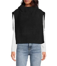 Barefoot Dreams CozyChic Ribbed Balaclava Poncho