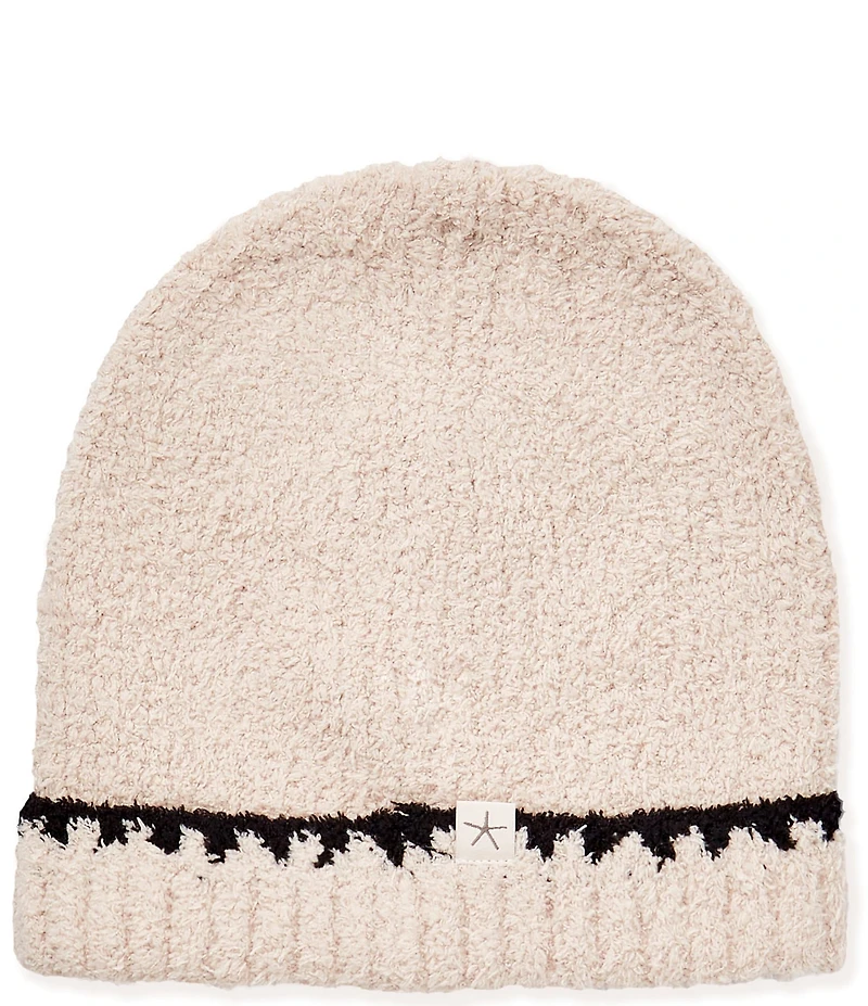 Barefoot Dreams Cozychic Ribbed Blanket Stitch Beanie