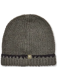 Barefoot Dreams Cozychic Ribbed Blanket Stitch Beanie