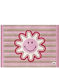 Barefoot Dreams CozyChic Smiley Stripe Throw Blanket