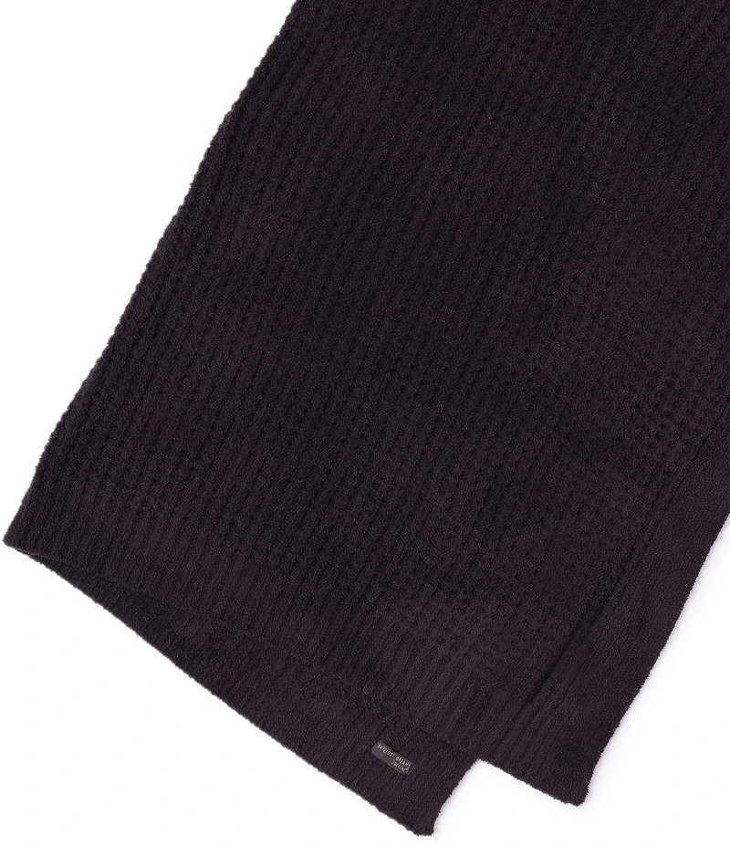 Barefoot Dreams CozyChic Solid Waffle Knit Throw Blanket