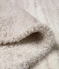 Barefoot Dreams CozyChic Space Dye Border Throw