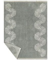 Barefoot Dreams CozyChic Spiral Seashell Throw Blanket