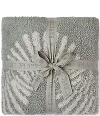 Barefoot Dreams CozyChic Spiral Seashell Throw Blanket