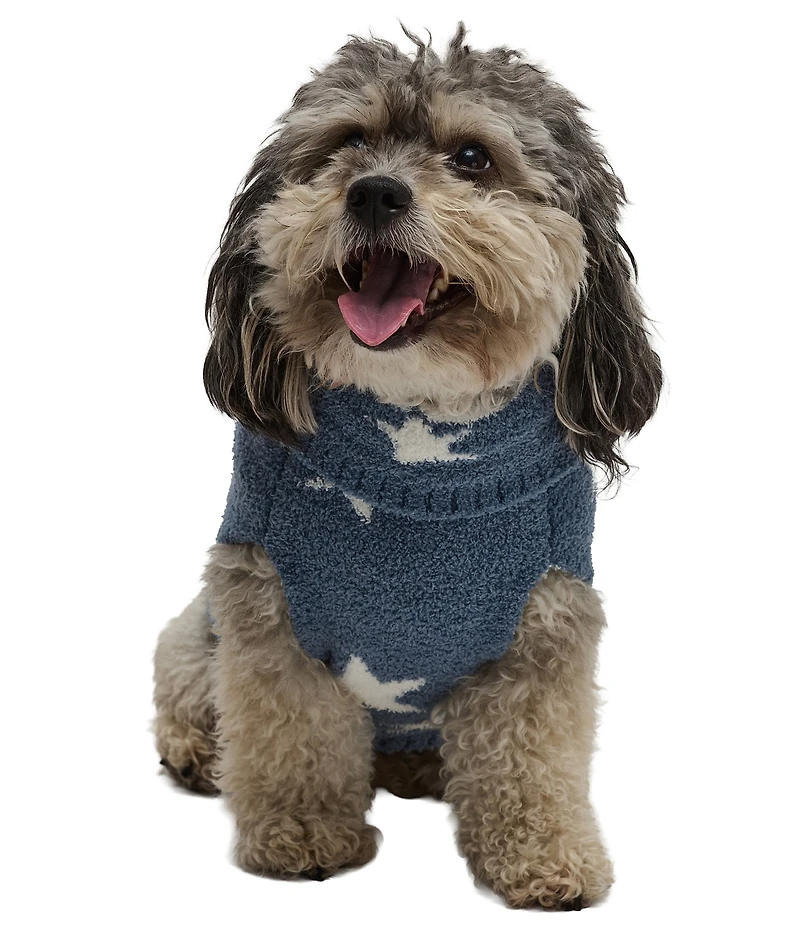 Barefoot Dreams CozyChic Starry Night Pet Sweater