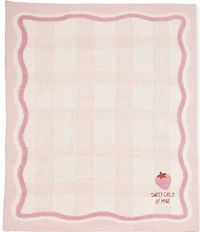 Barefoot Dreams CozyChic® Strawberry Stroller Blanket