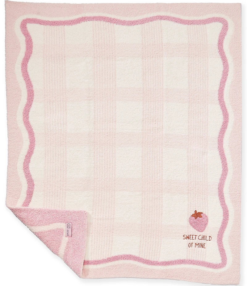 Barefoot Dreams CozyChic® Strawberry Stroller Blanket