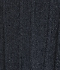 Barefoot Dreams CozyChic Ultra Lite® Knit Long Sleeve Rope Stripe Boatneck Pullover