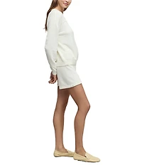 Barefoot Dreams CozyChic Ultra Lite® Knit Seamed Pullover and Short Lounge Set