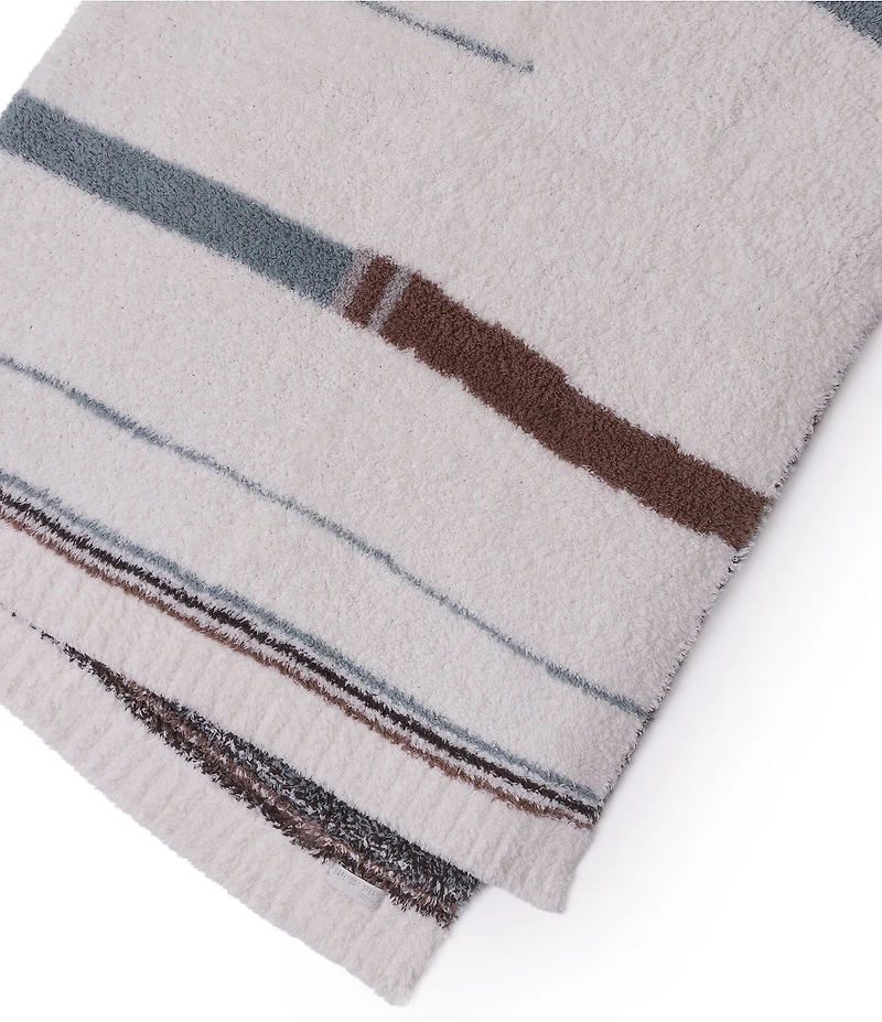 Barefoot Dreams CozyChic® Vista Jacquard Stripe Oversize Throw