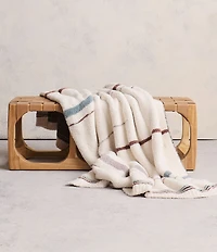 Barefoot Dreams CozyChic® Vista Jacquard Stripe Oversize Throw